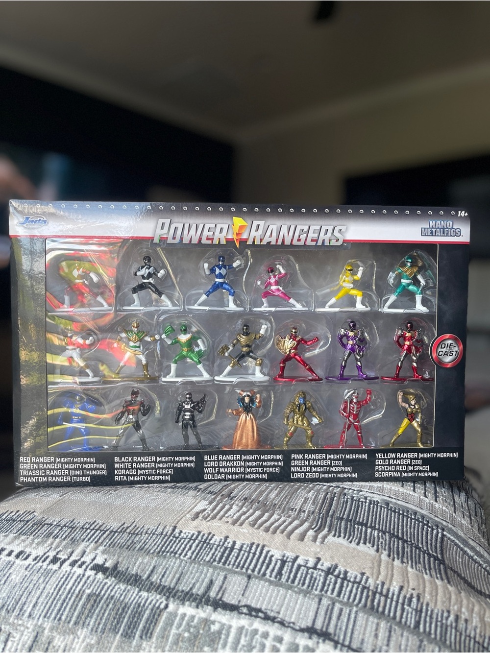 Power Rangers Mini Figure Set - Multicolor Collectible Action Figures